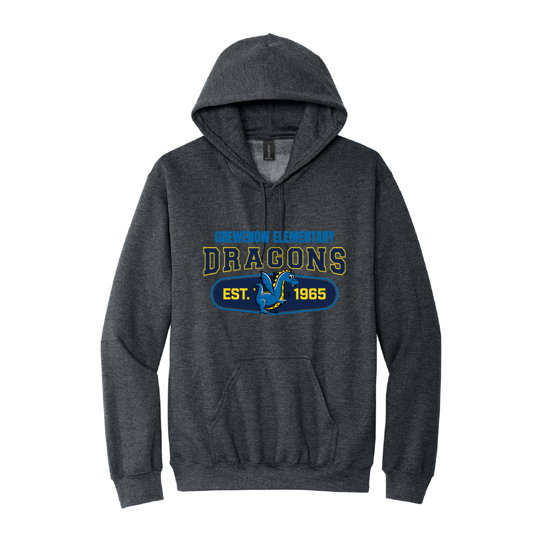 Grewenow Dragons Original Adult Softstyle Hoodie
