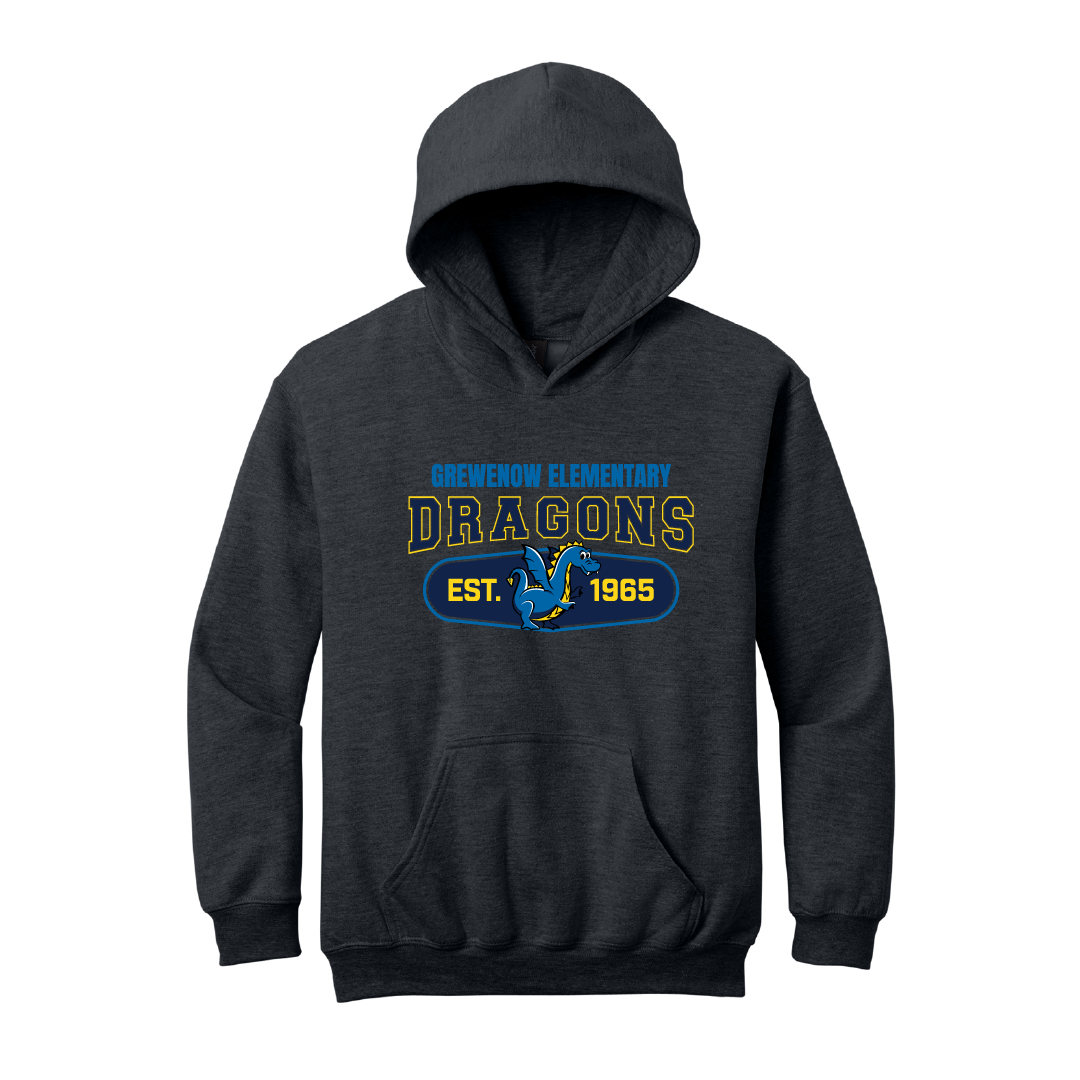 Grewenow Dragons Original YOUTH Softstyle Hoodie