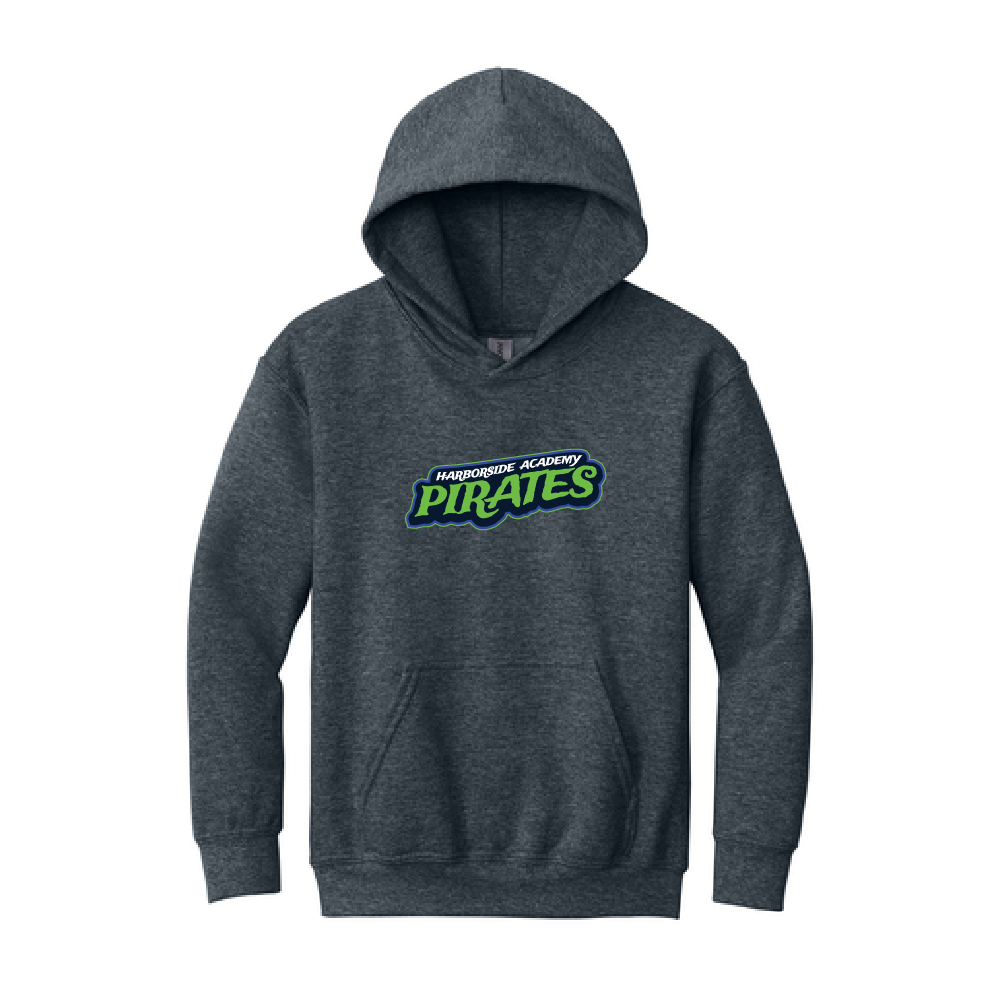 Harborside Adult Essential Hoodie (6 colors) - Words Logo