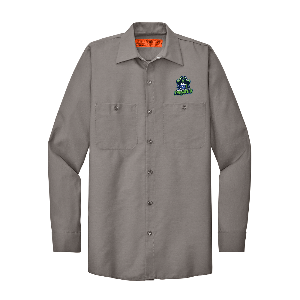 Harborside Adult Long Sleeve Shop Shirt (2 colors)