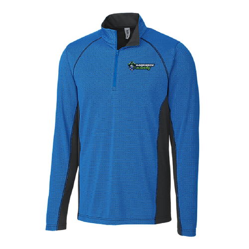 Harborside Adult Half Zip Colorblock Tech Pullover (3 colors)