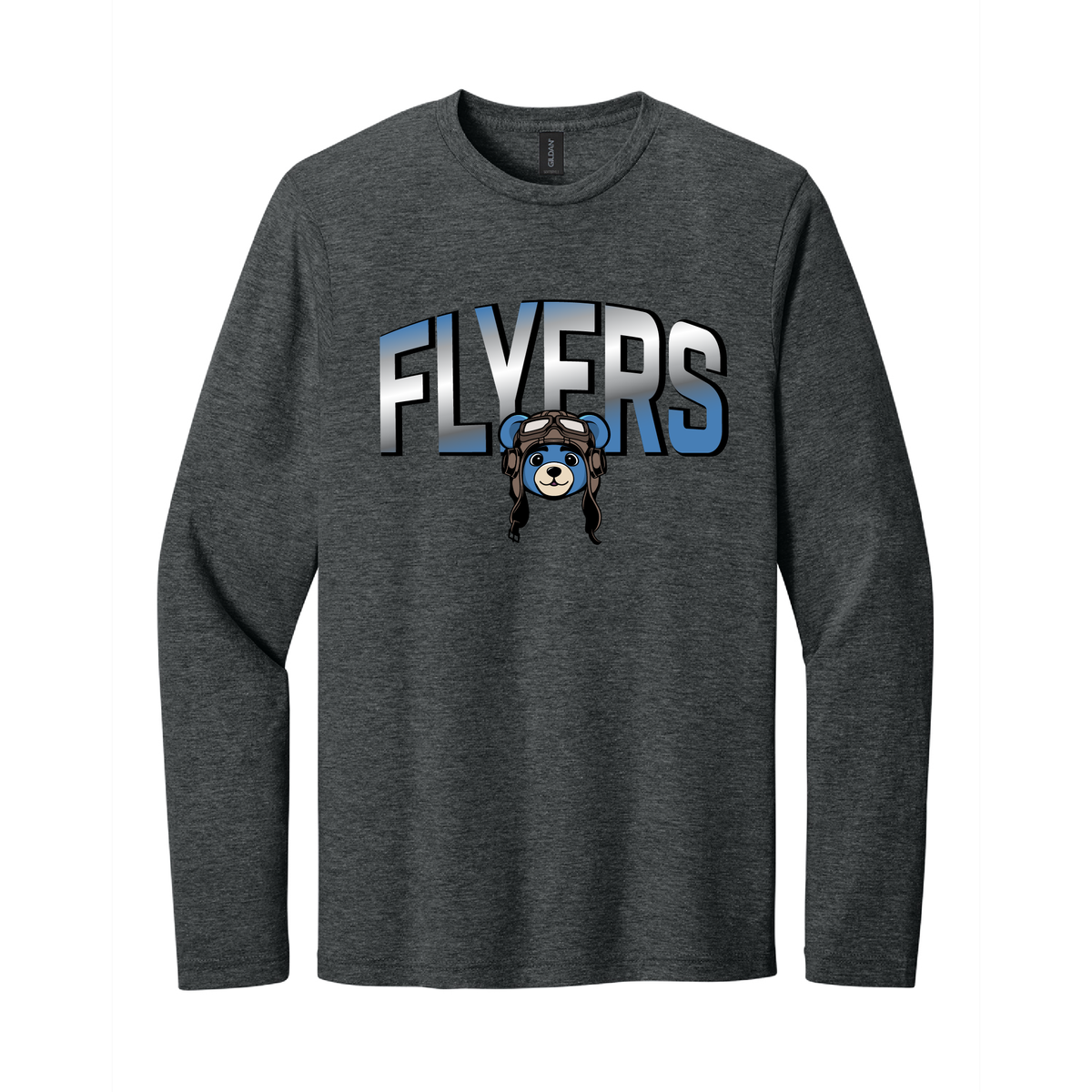 Ruth Harman Flyers Adult Softstyle Long Sleeve Tee
