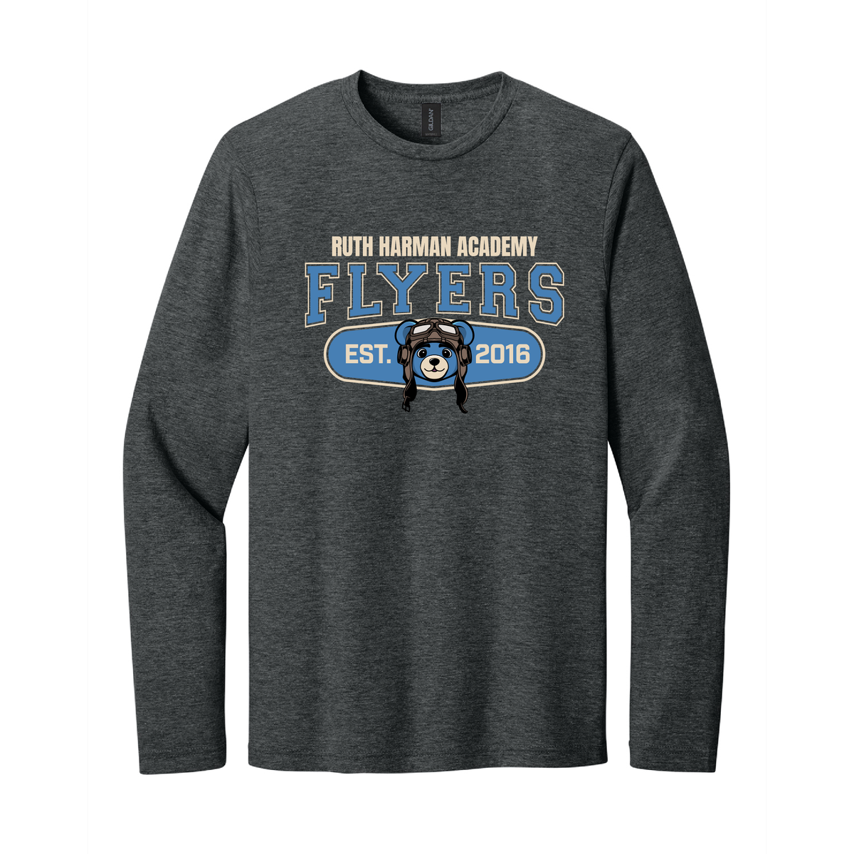 Ruth Harman Flyers Original Adult Softstyle Long Sleeve Tee