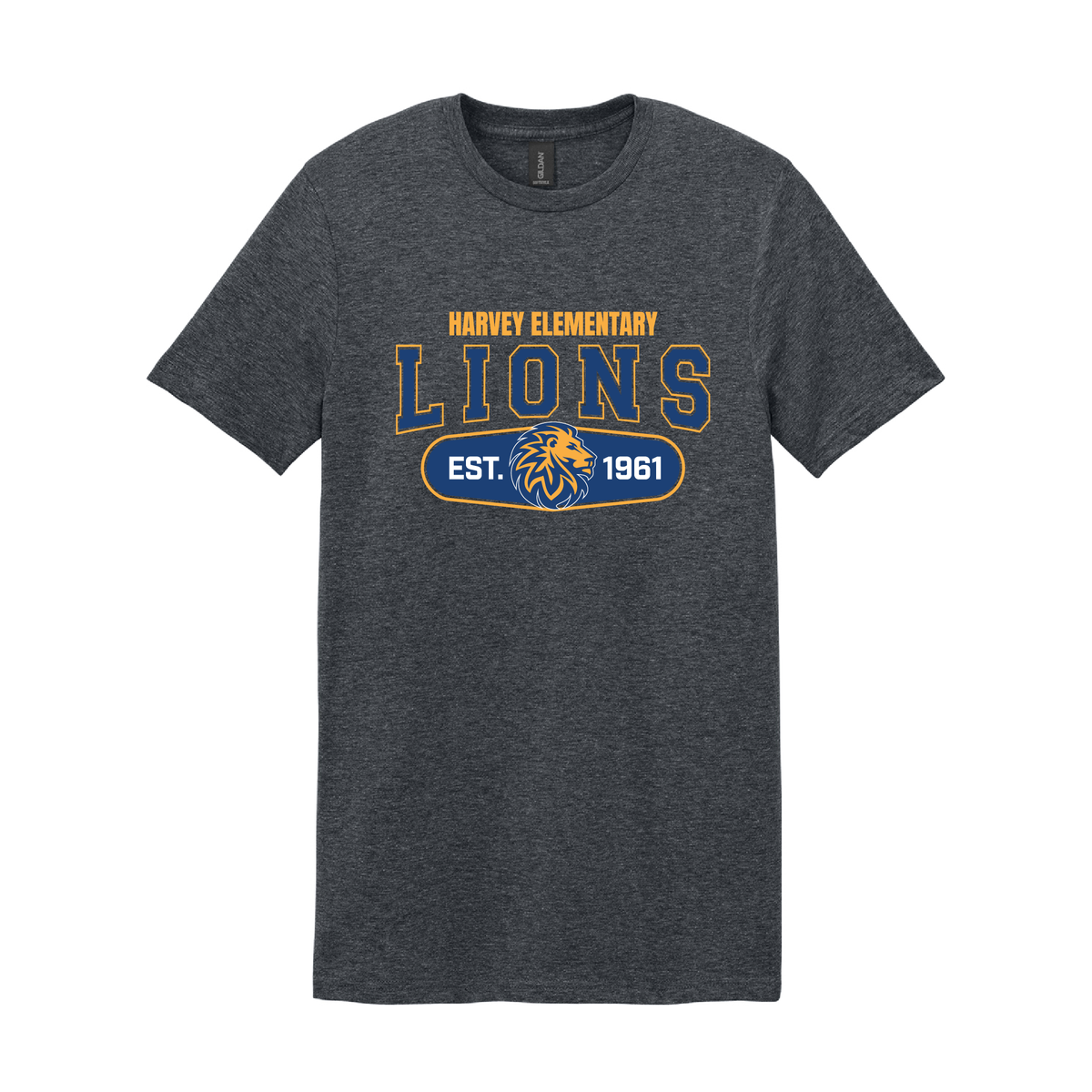 Harvey Lions Original Adult Softstyle Tee