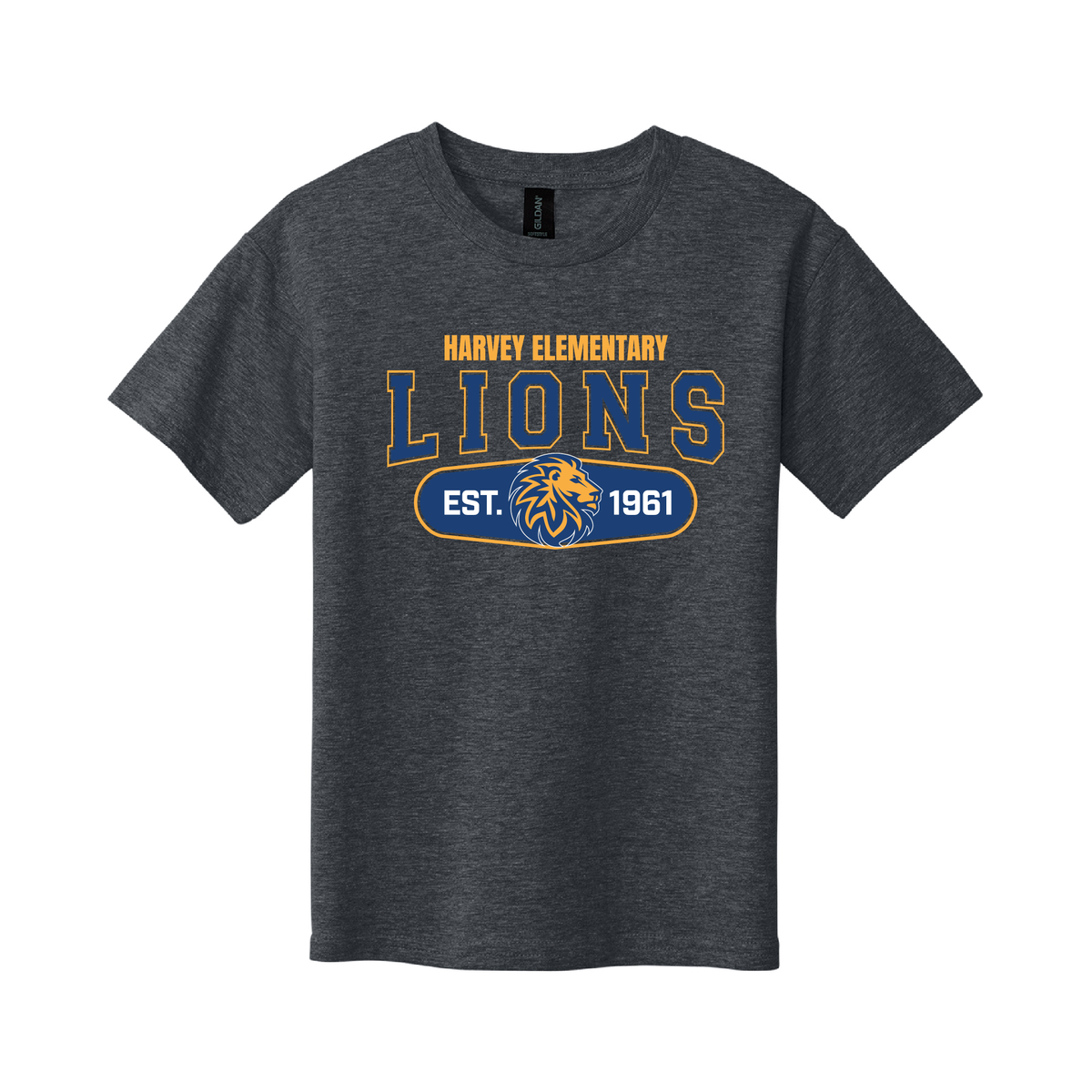 Harvey Lions Original YOUTH Softstyle Tee