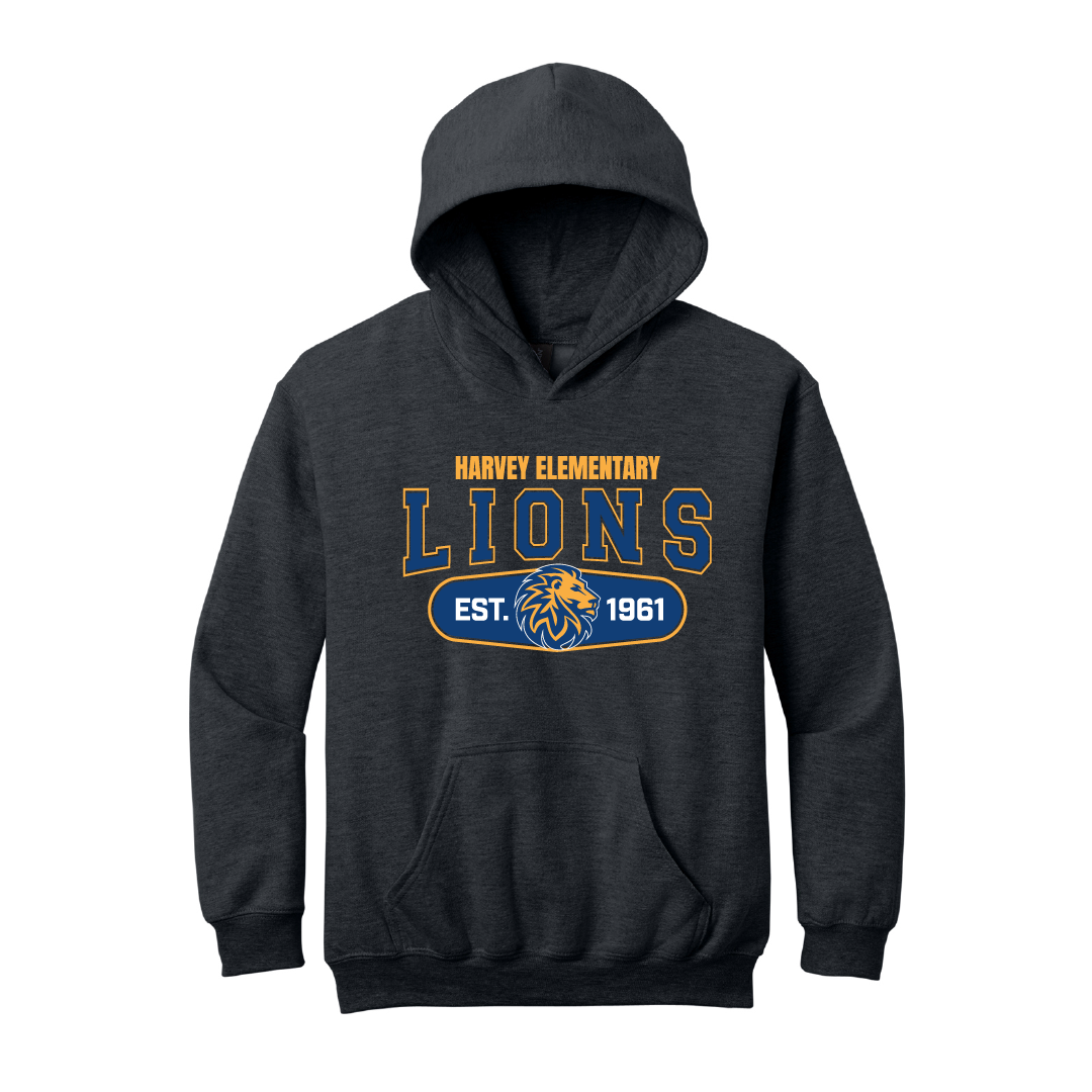 Harvey Lions Original YOUTH Softstyle Hoodie