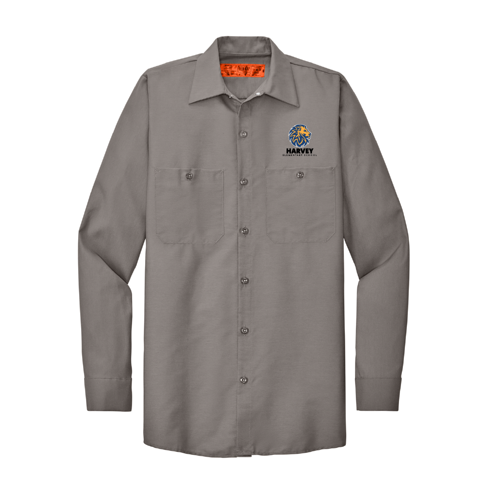 Harvey Long Sleeve Shop Shirt (2 colors)