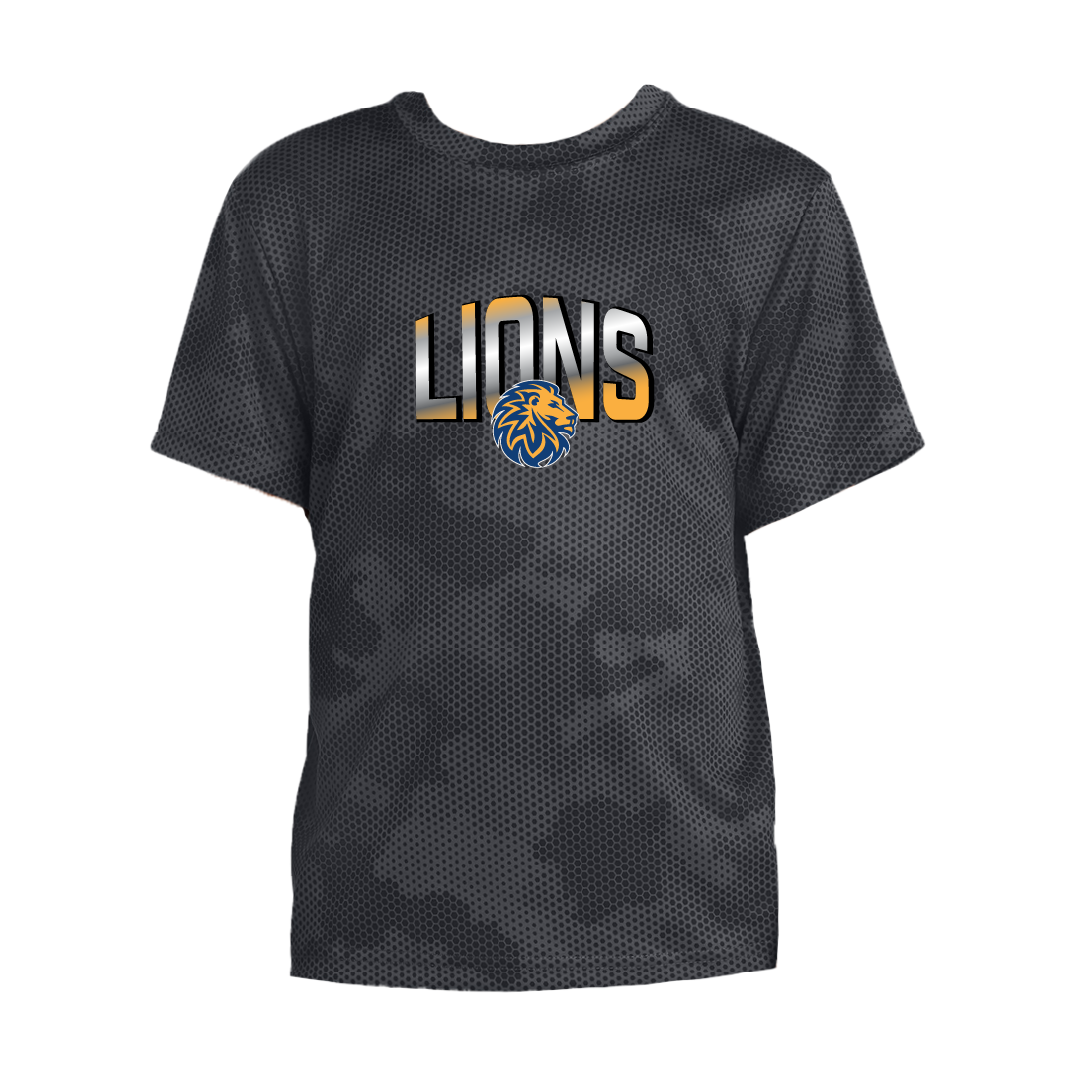 Harvey Lions YOUTH CamoHex Tee