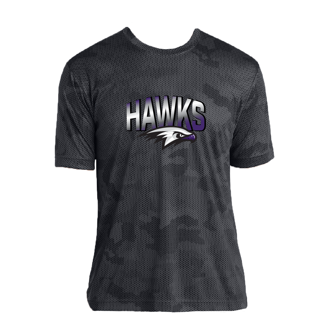Indian Trail Hawks Adult CamoHex Tee