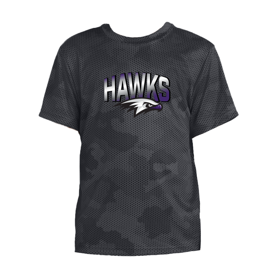 Indian Trail Hawks YOUTH CamoHex Tee