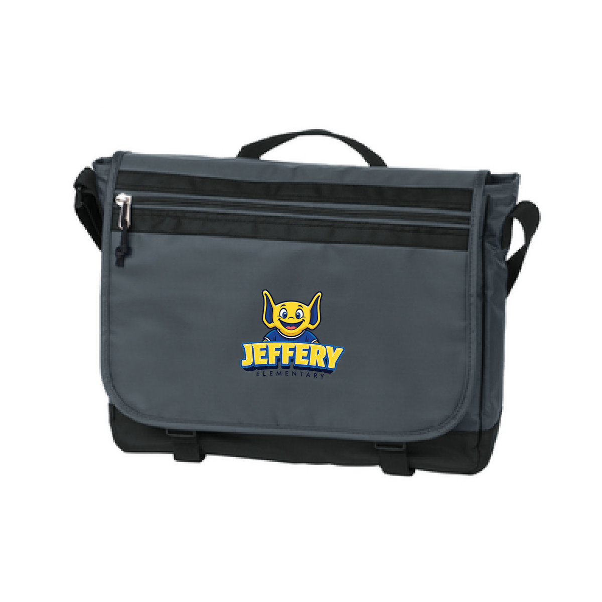 Jeffery Nailhead Messenger Bag