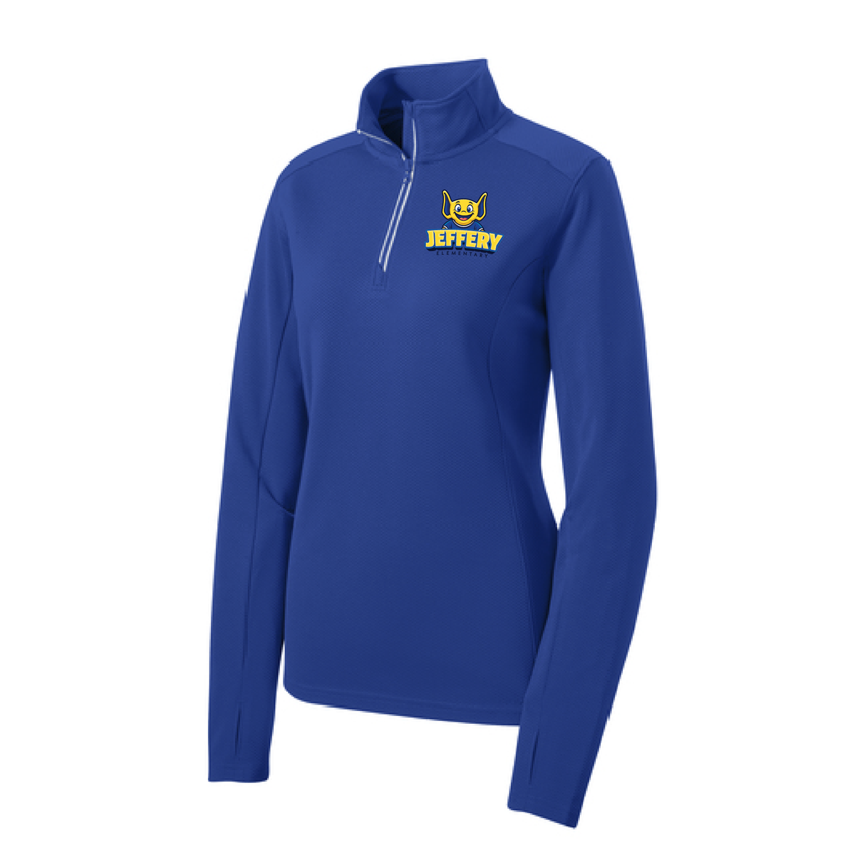 Jeffery Ladies Textured ¼ Zip
