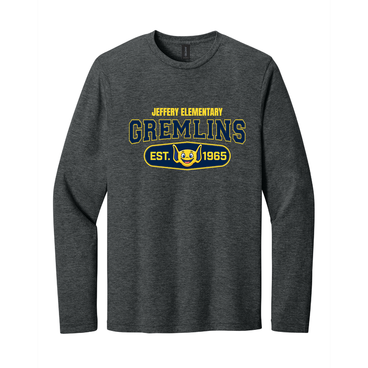 Jeffery Gremlins Original Adult Softstyle Long Sleeve Tee