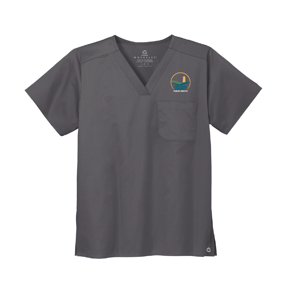 Staff Order - KCPH Adult Scrub Top (3 colors)