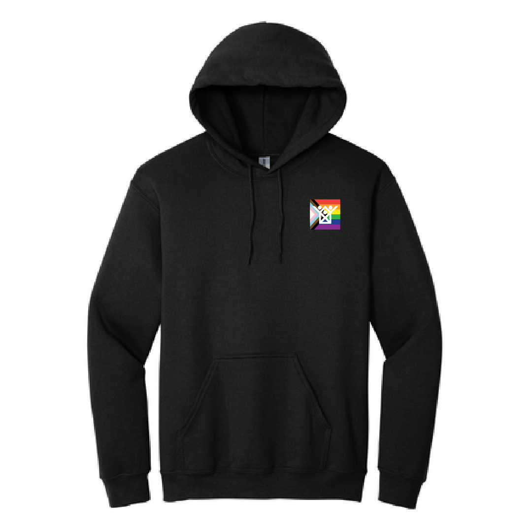 KHDS Adult Essential Hoodie Pride Flag (3 colors)