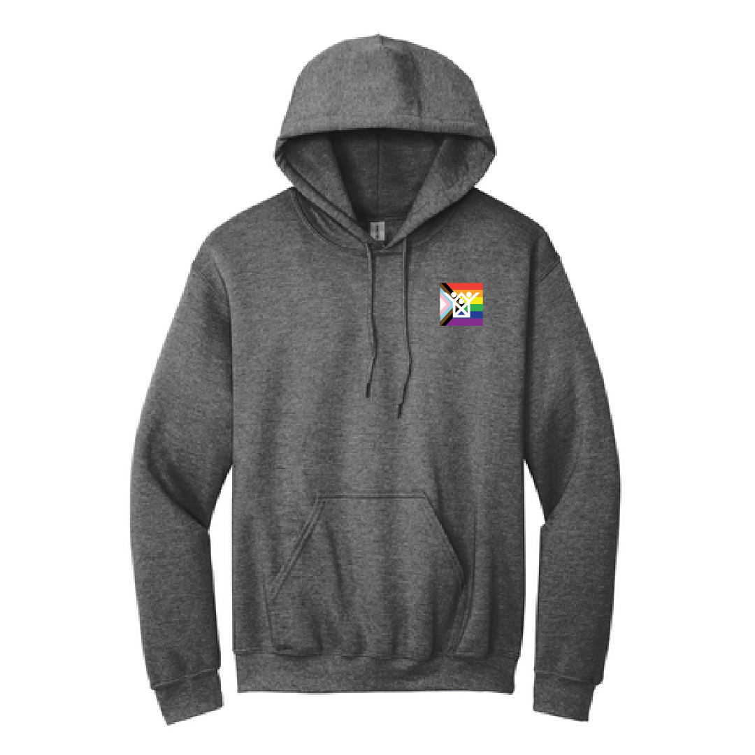 KHDS Adult Essential Hoodie Pride Flag (3 colors)