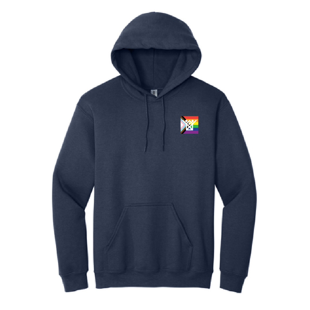 KHDS Adult Essential Hoodie Pride Flag (3 colors)