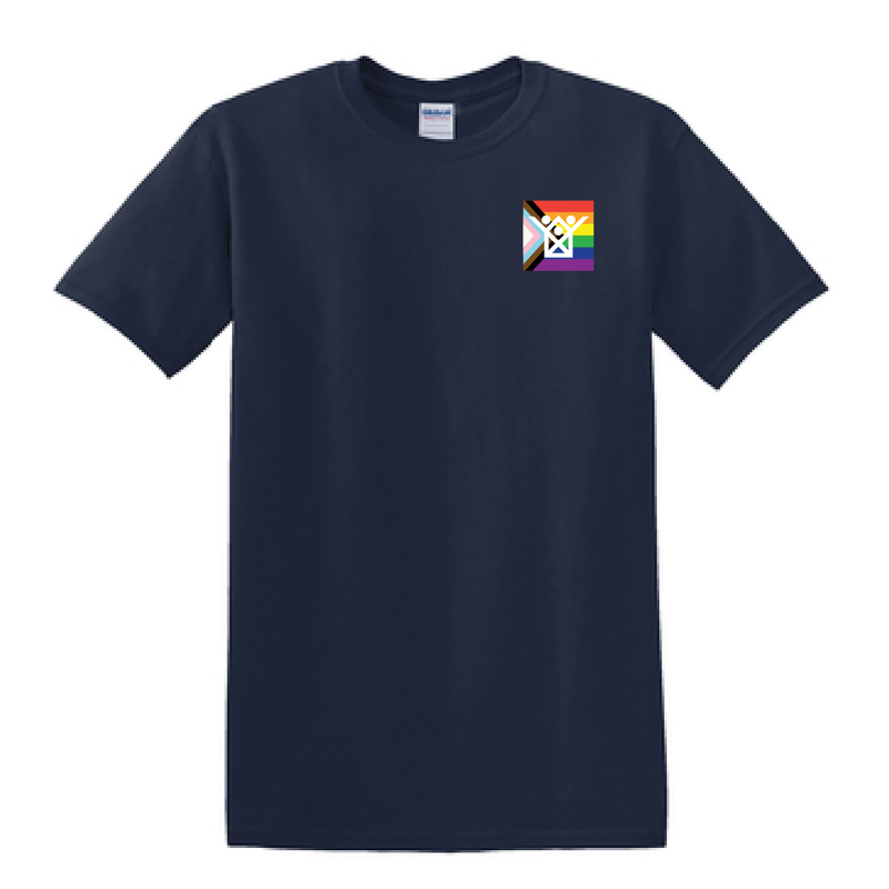 KHDS Adult Essential T-Shirt Pride Flag (3 colors)