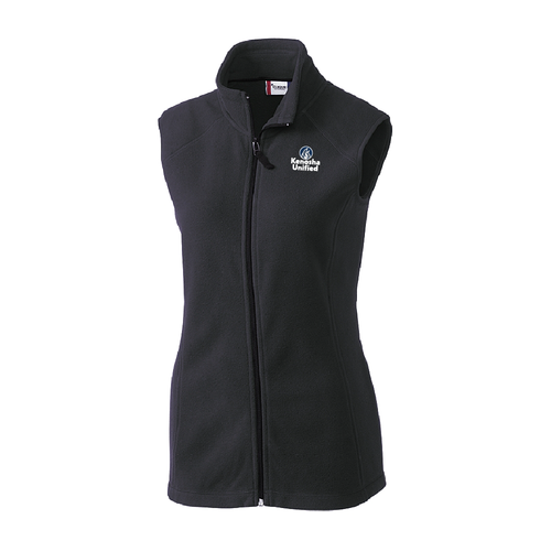 KUSD Ladies Summit Full Zip Microfleece Vest (2 colors)