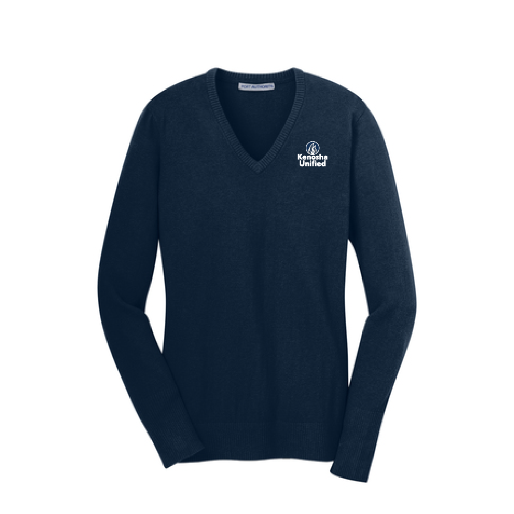 KUSD Ladies V-Neck Sweater (2 Colors)
