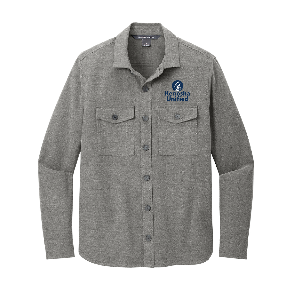 KUSD Adult Long Sleeve Twill Overshirt