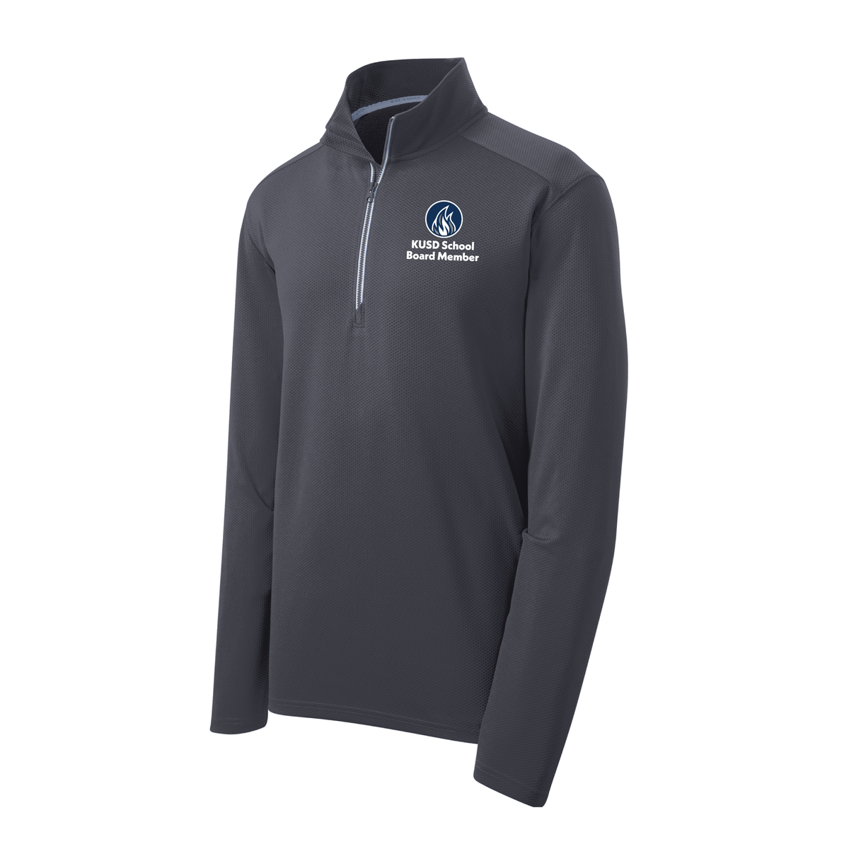 KUSD School Board Adult Textured 1/4 Zip (2 colors)