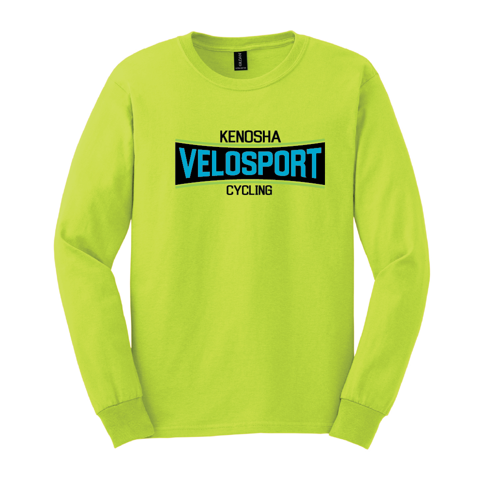Kenosha Velosport Adult Ultra Cotton Long Sleeve T (3 colors)