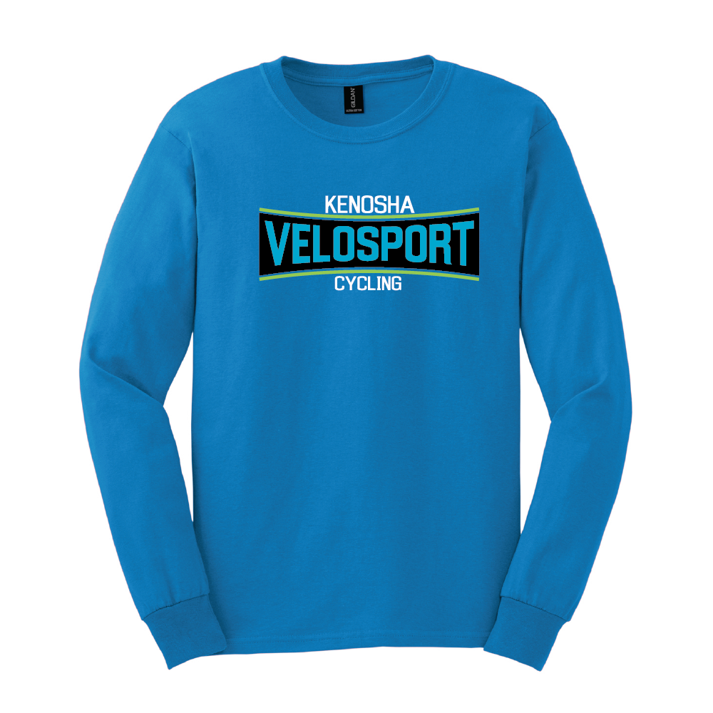 Kenosha Velosport Adult Ultra Cotton Long Sleeve T (3 colors)