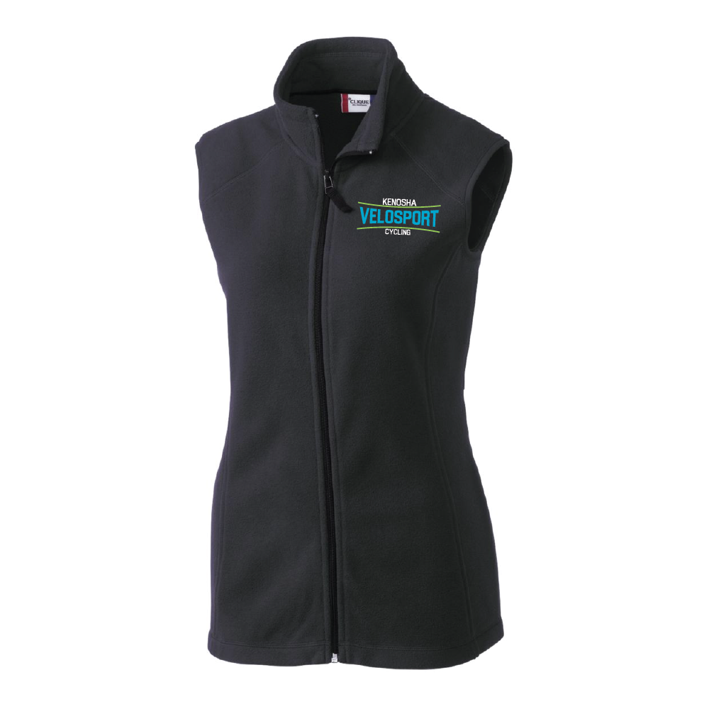 Kenosha Velosport Ladies Summit Full Zip Microfleece Vest (2 colors)