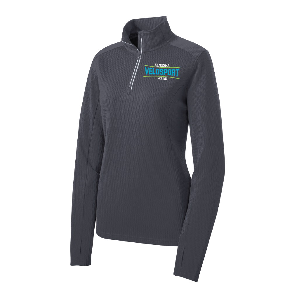 Kenosha Velosport Ladies Textured ¼ Zip
