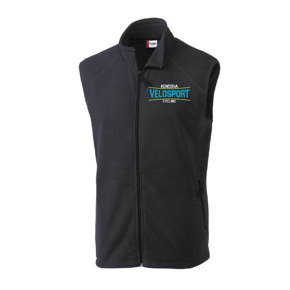 Kenosha Velosport Adult Summit Full Zip Microfleece Vest (2 colors)