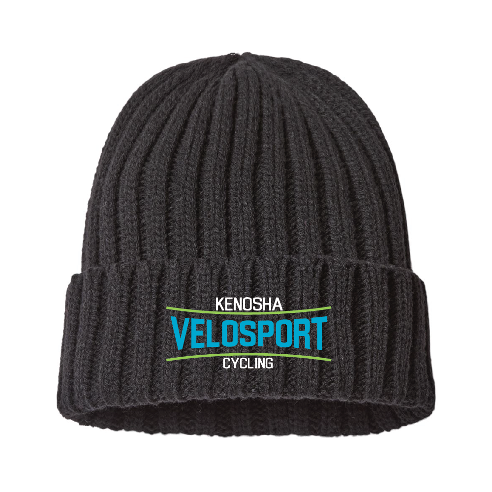 Kenosha Velosport Sustainable Cable Knit Beanie (2 colors)