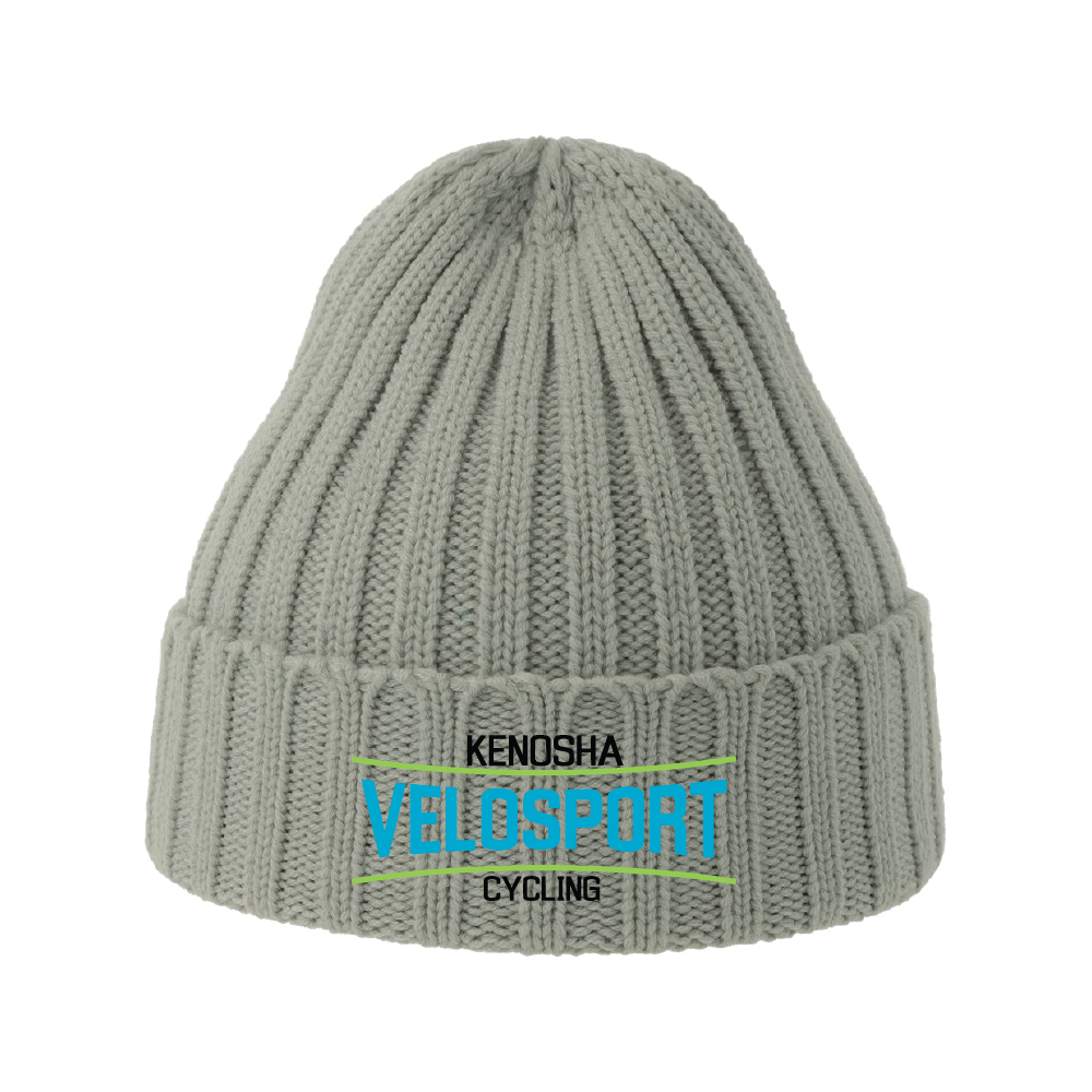 Kenosha Velosport Sustainable Cable Knit Beanie (2 colors)