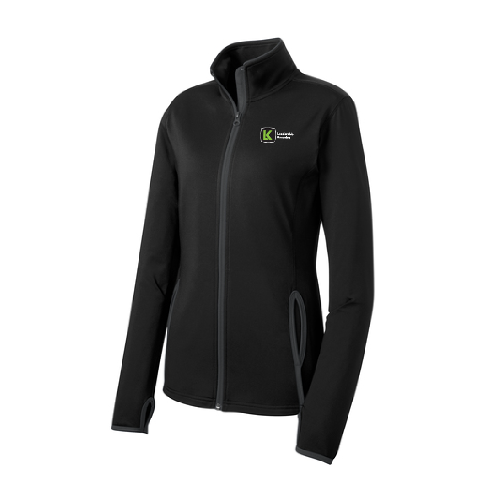 LK Ladies Contrast Performance Full Zip Jacket (2 colors)