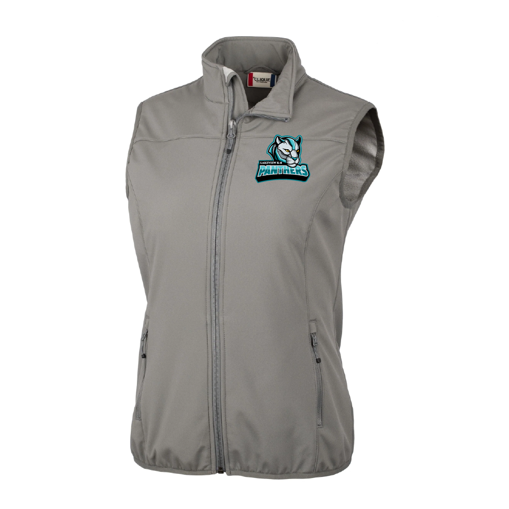 LakeView K-8 Ladies Eco Stretch Soft Shell Vest
