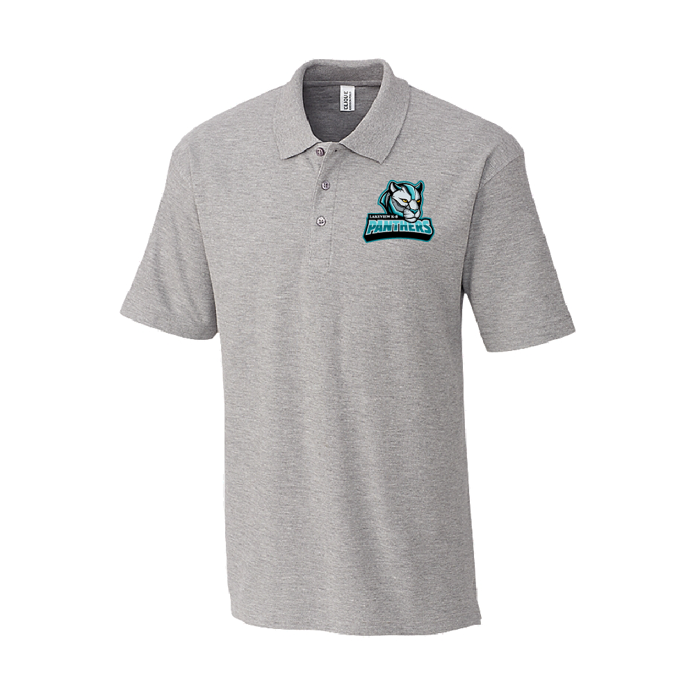 LakeView K-8 Adult All Cotton Pique Short Sleeve Polo