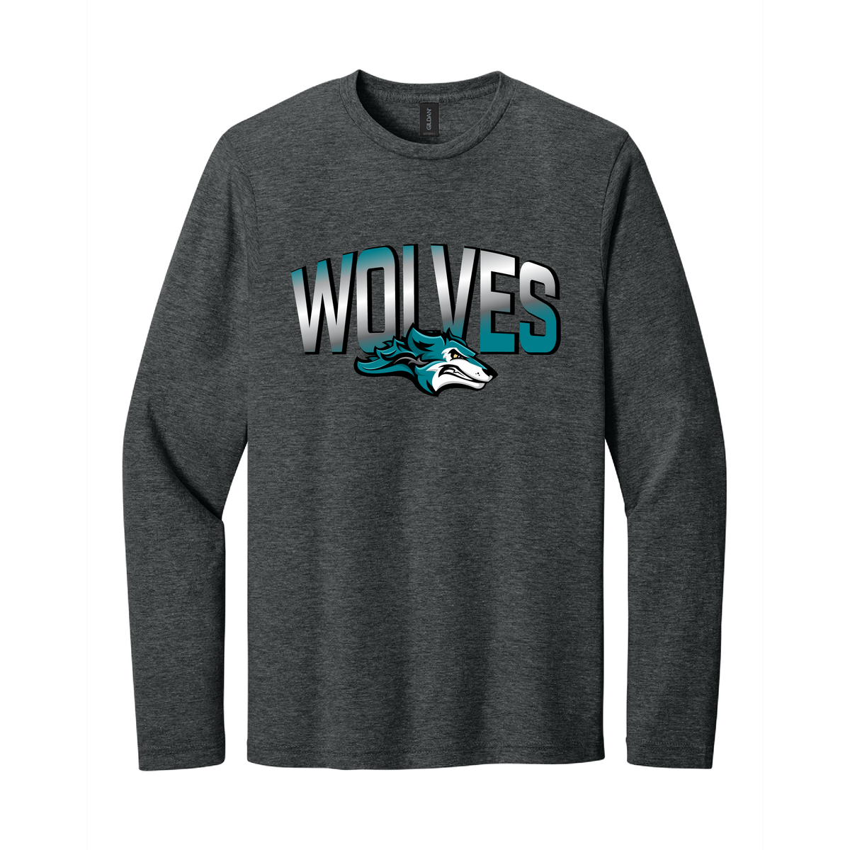 LakeView Wolves Adult Softstyle Long Sleeve Tee