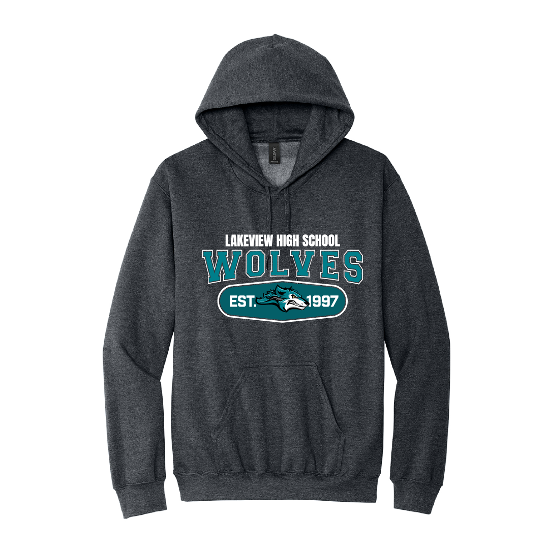 LakeView Wolves Original Adult Softstyle Hoodie