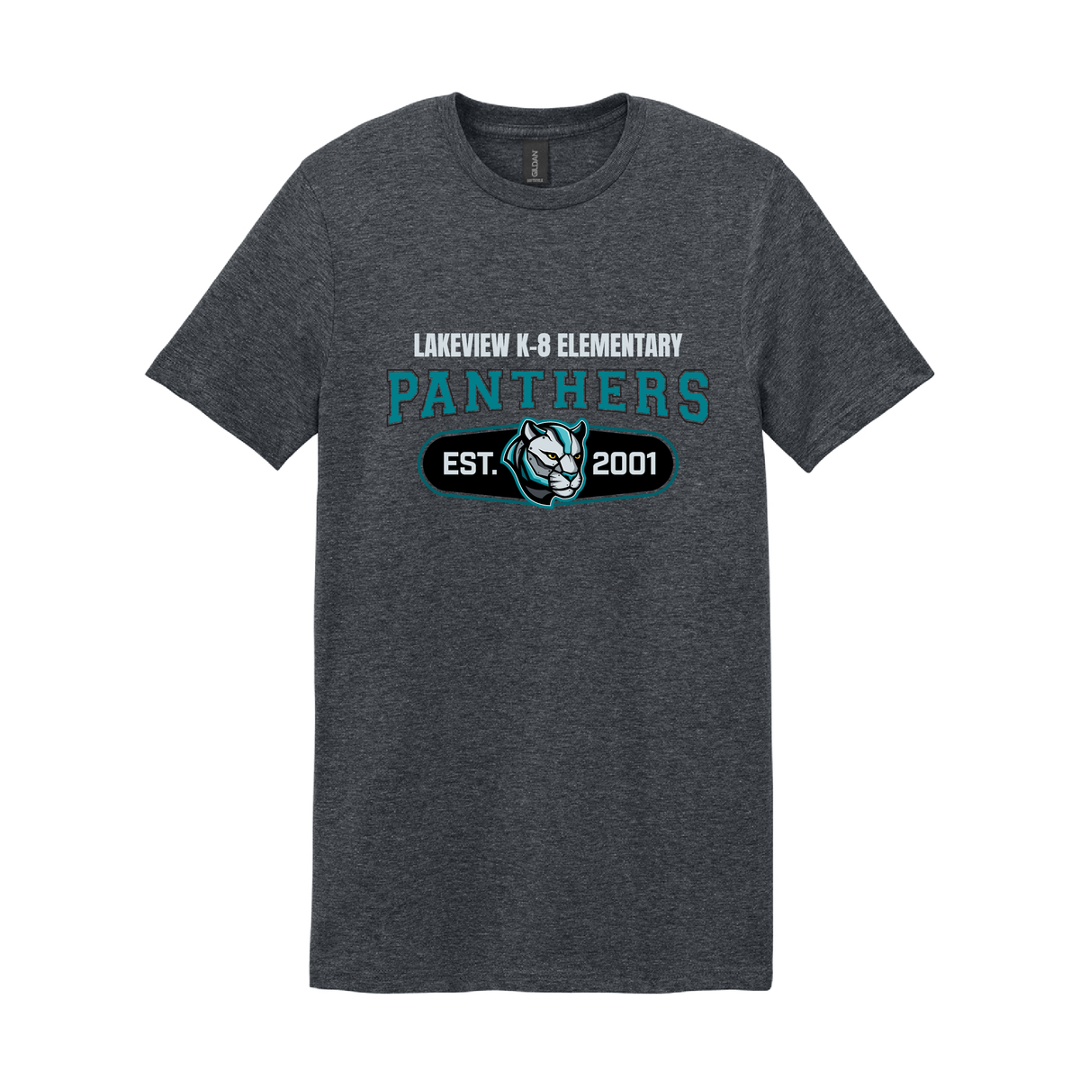 LakeView K-8 Panthers Original Adult Softstyle Tee
