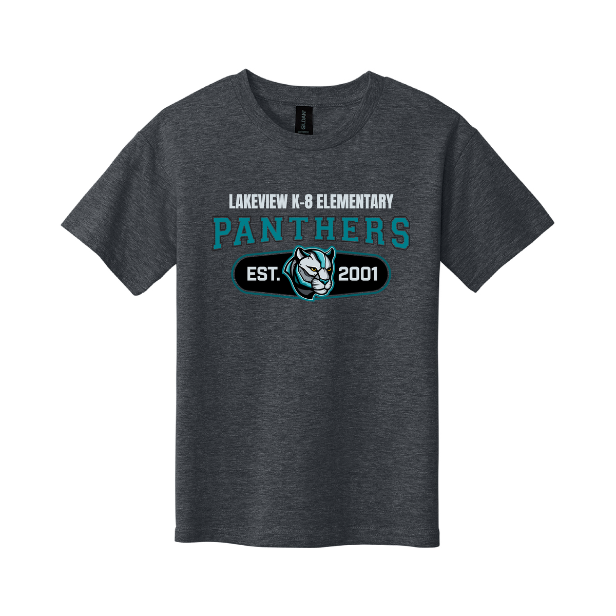 LakeView K-8 Panthers Original YOUTH Softstyle Tee