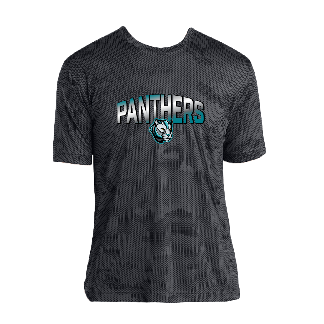 LakeView K-8 Panthers Adult CamoHex Tee