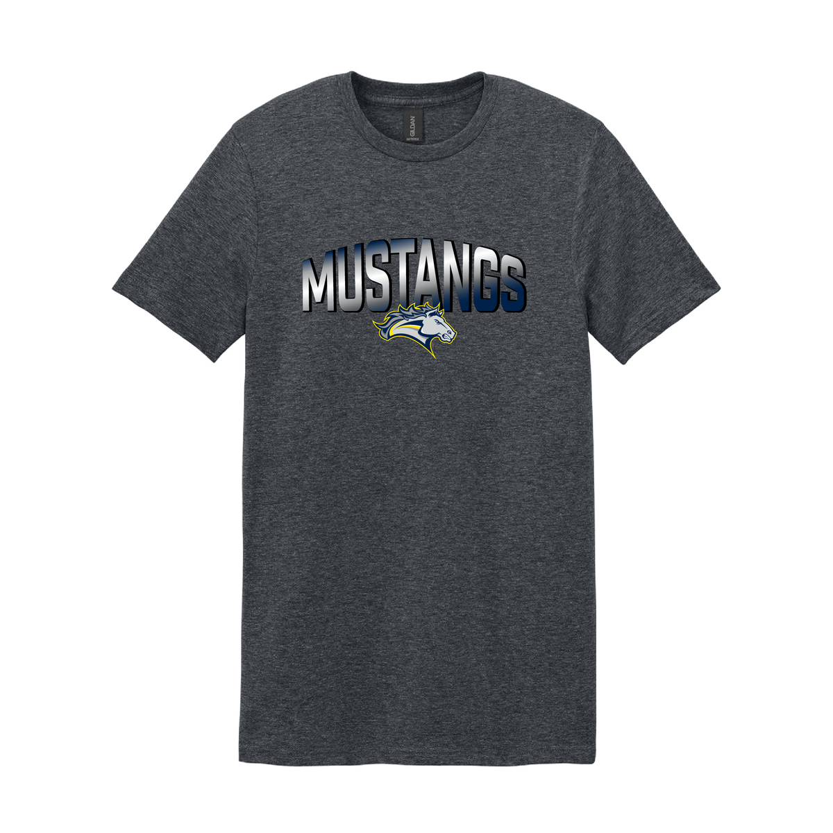 Mahone Mustangs Adult Softstyle Tee