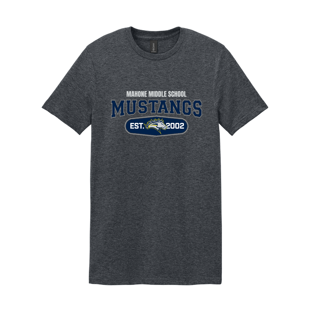 Mahone Mustangs Original Adult Softstyle Tee