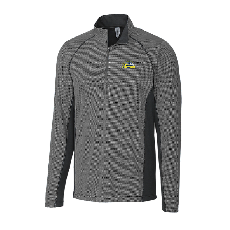 Mahone Adult Half Zip Colorblock Tech Pullover