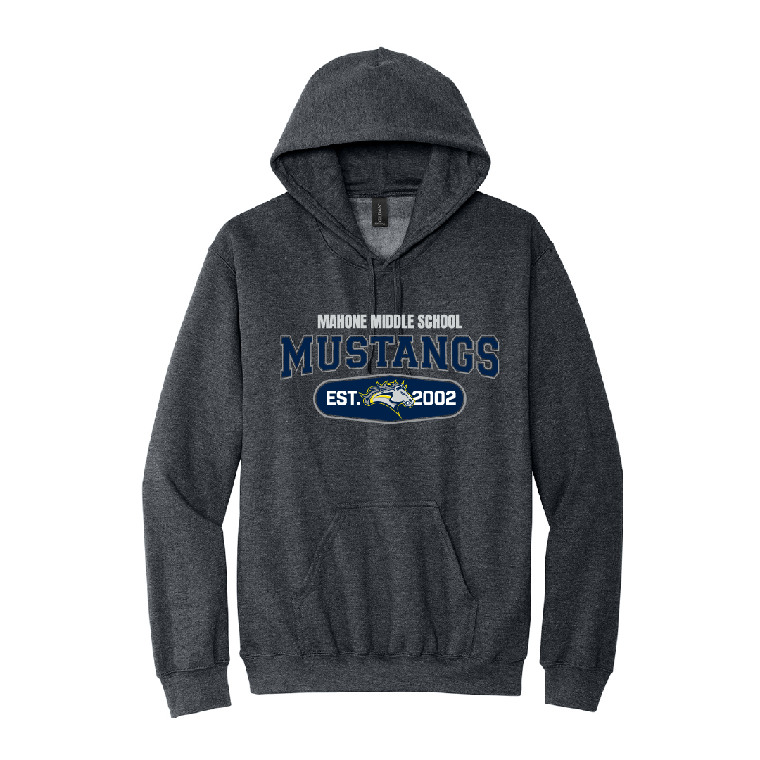 Mahone Mustangs Original Adult Softstyle Hoodie