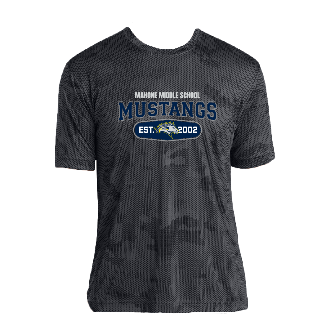 Mahone Mustangs Original Adult CamoHex Tee