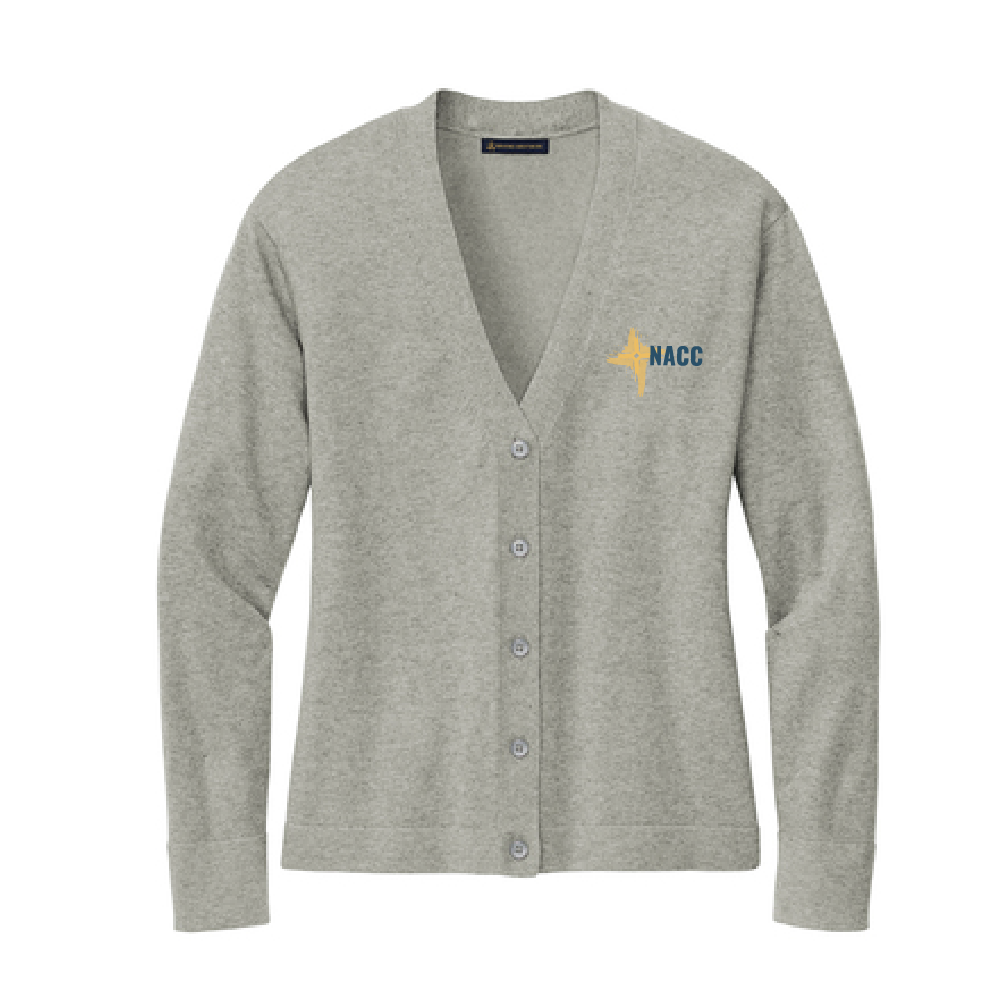 NACC Ladies Cotton Stretch Cardigan (2 Colors)