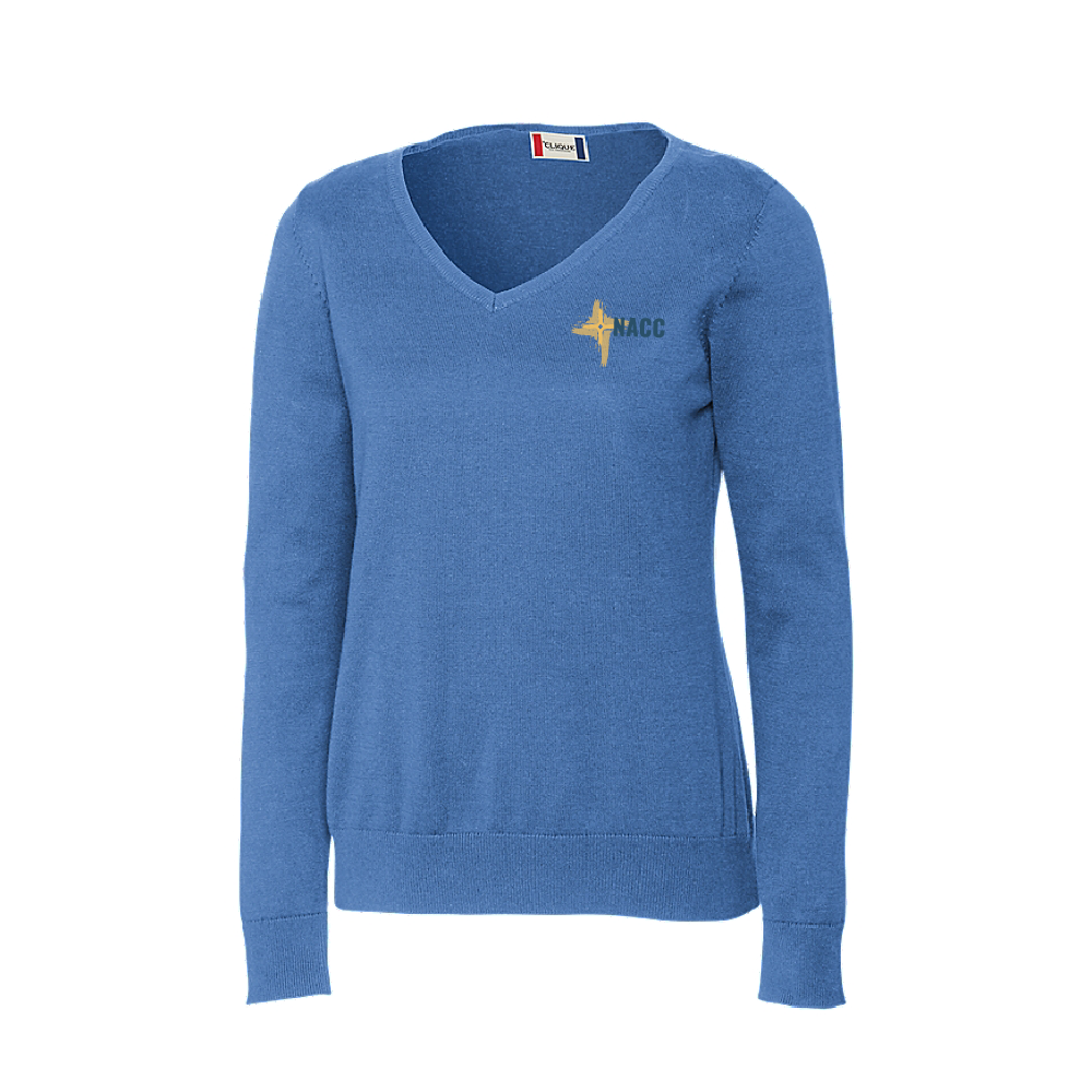 NACC Ladies V-neck Pullover (2 Colors)