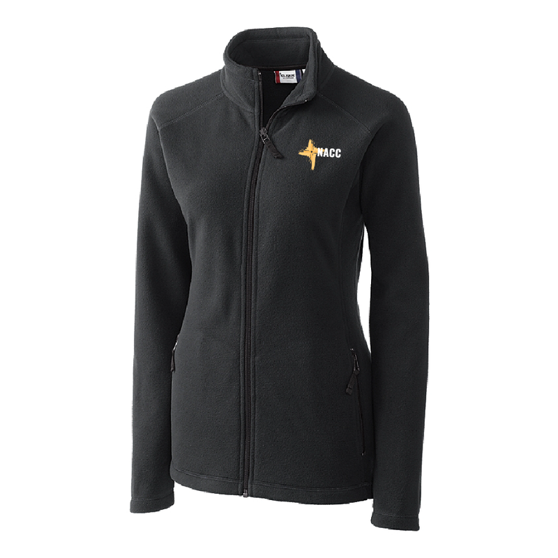 NACC Ladies Full Zip Microfleece Jacket (2 colors)