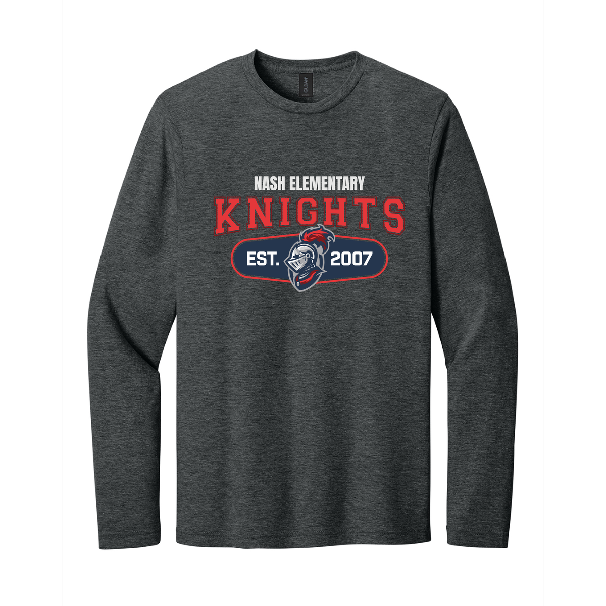 Nash Knights Original Adult Softstyle Long Sleeve Tee